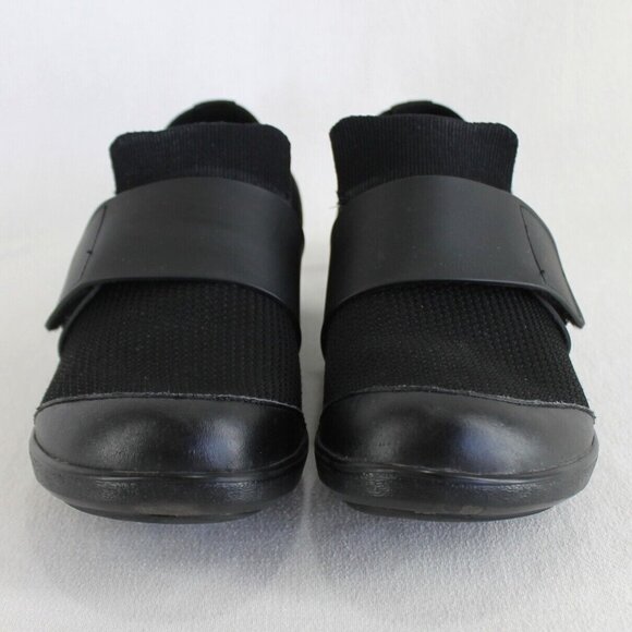 Alegria Traq Qwik Black Out Shoes Womens Size 38 US 8 Mesh Comfort QWI-5002 - Picture 3 of 10